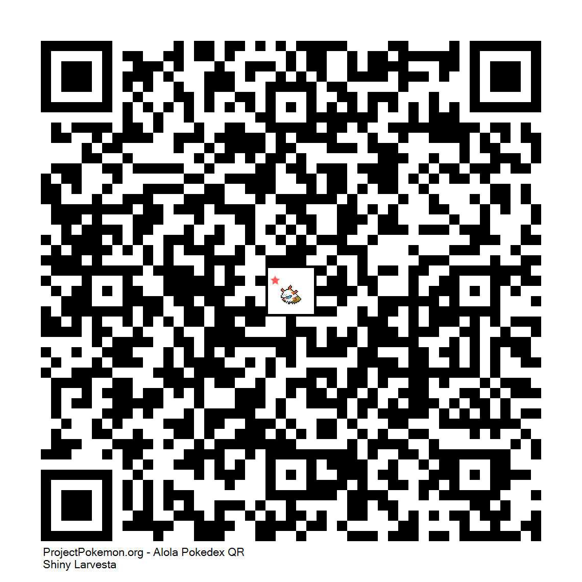 Cdigo QR de Larvesta variocolor